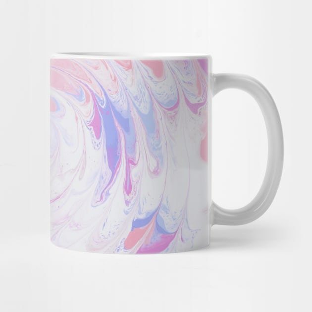 Pink and White Swirl by Flamingo Design